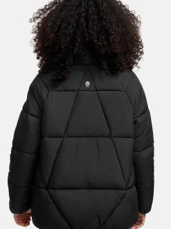 Navahoo Damen Steppjacke - Schokolinaa 14 in schwarz