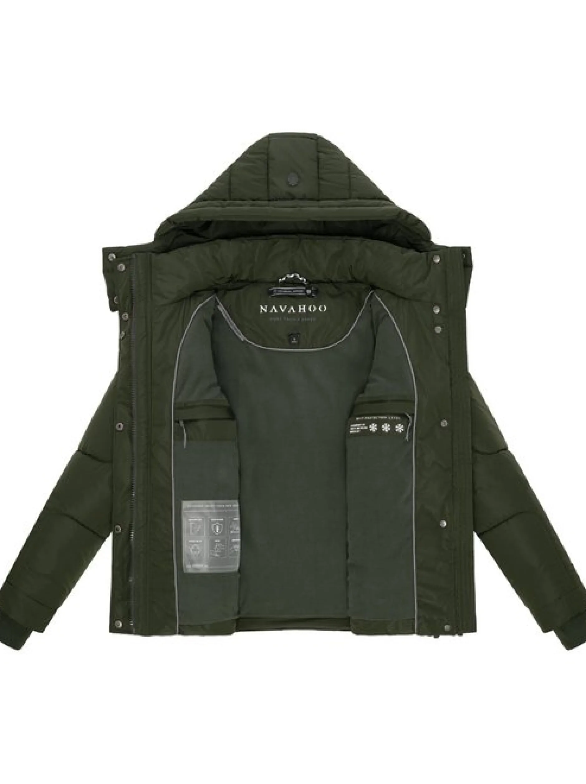 Navahoo Damen Steppjacke - Zauberlicht 14 in oliv