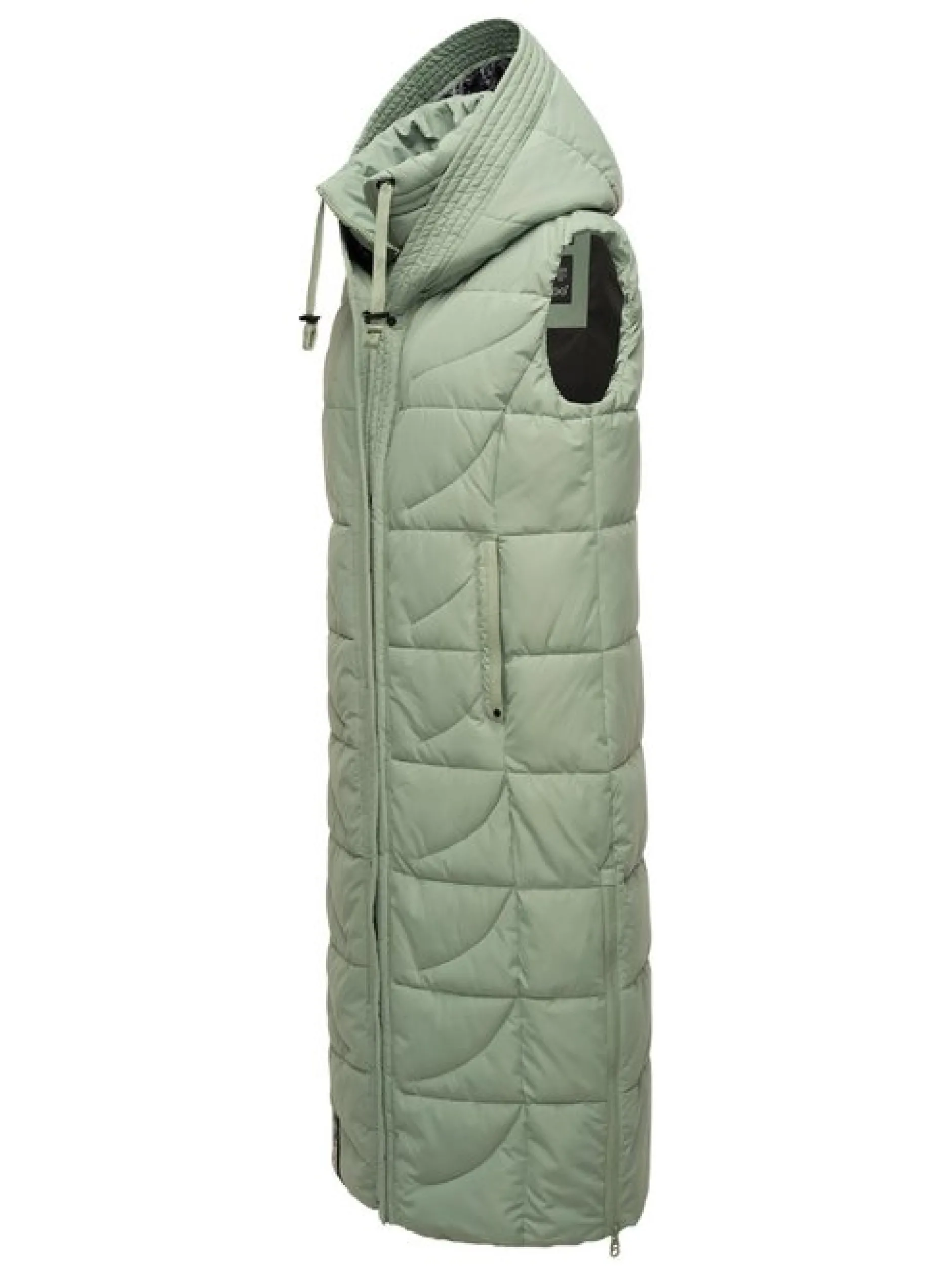 Navahoo Damen Steppweste - Brezelchen in mint