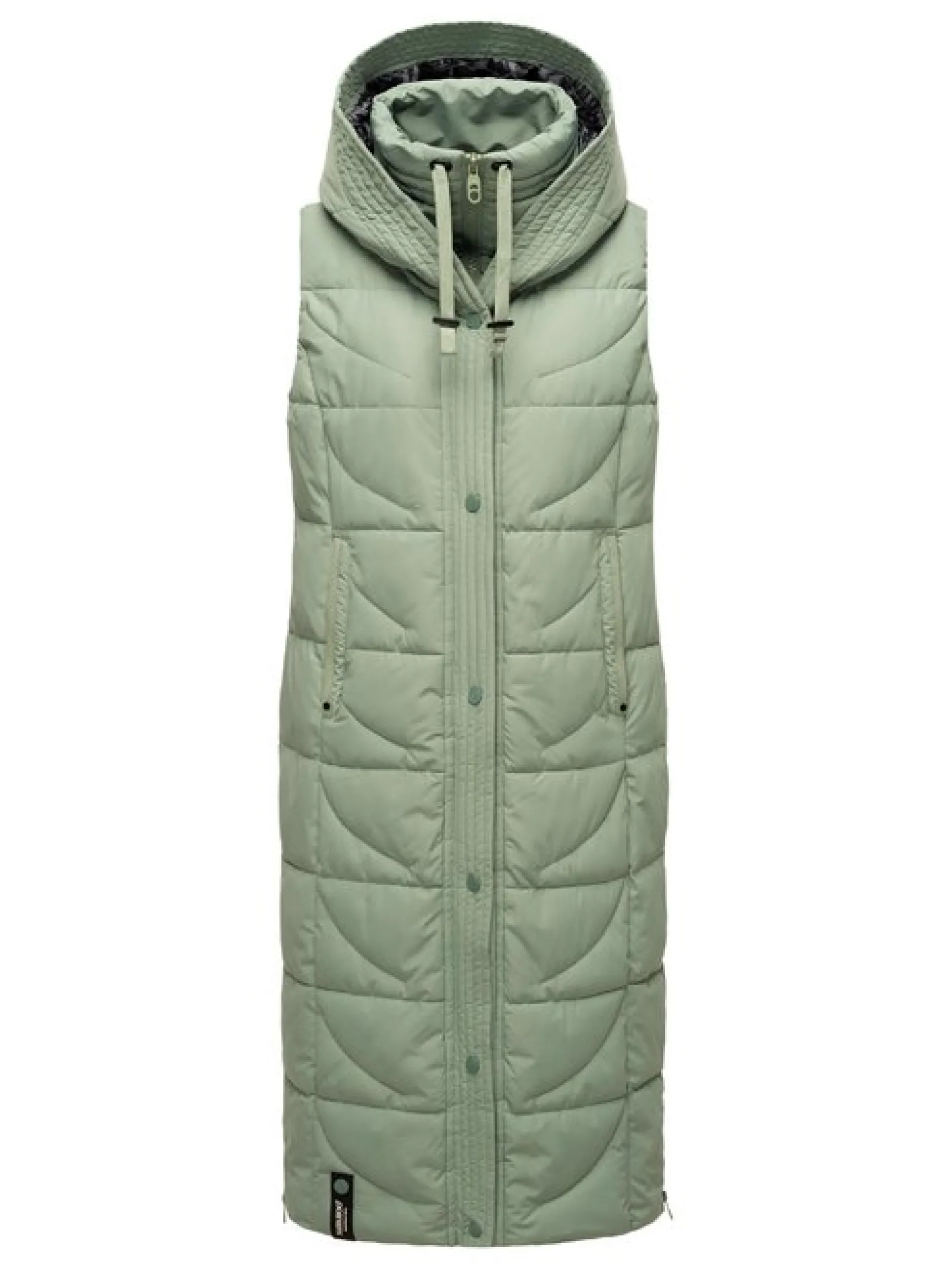 Navahoo Damen Steppweste - Brezelchen in mint