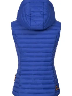 Navahoo Damen Steppweste - Shadaa in blau