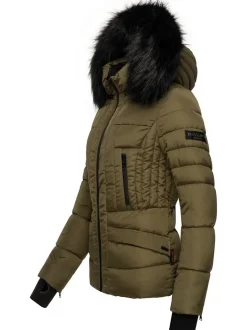 Navahoo Damen Winterjacke - Adele in grün