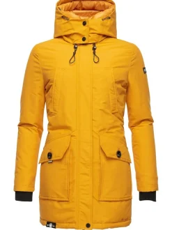 Navahoo Damen Winterjacke - Blizzardstorm in gelb