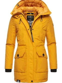 Navahoo Damen Winterjacke - Blizzardstorm in gelb
