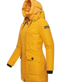 Navahoo Damen Winterjacke - Blizzardstorm in gelb