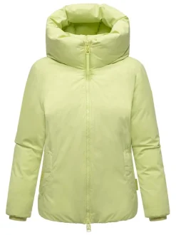 Navahoo Damen Winterjacke - Blütenlicht 14 in limone