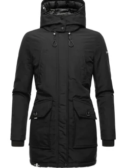 Navahoo Damen Winterjacke - Blizzardstorm in schwarz