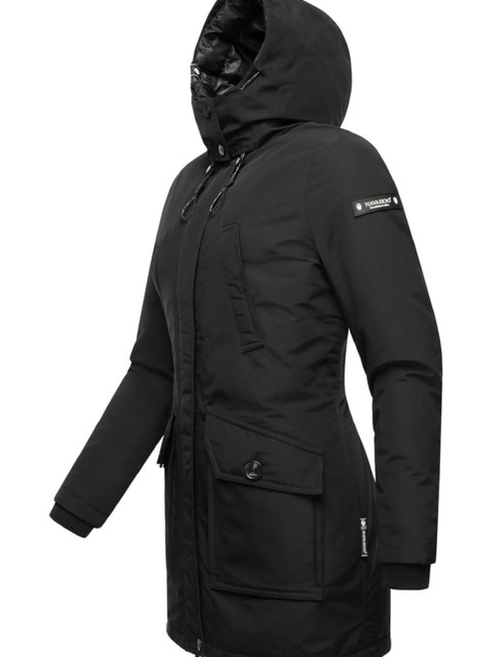 Navahoo Damen Winterjacke - Blizzardstorm in schwarz