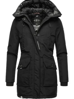 Navahoo Damen Winterjacke - Blizzardstorm in schwarz