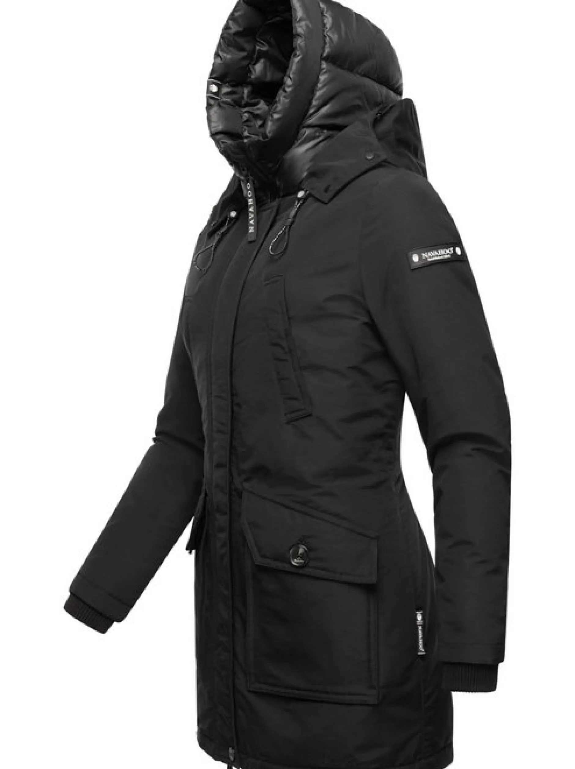 Navahoo Damen Winterjacke - Blizzardstorm in schwarz