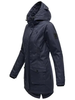 Navahoo Damen Winterjacke - Brinjaa in marine