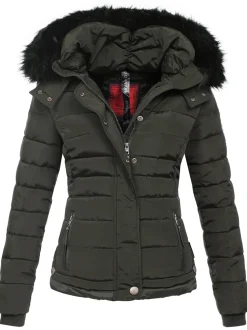 Navahoo Damen Winterjacke - Chloe in anthrazit