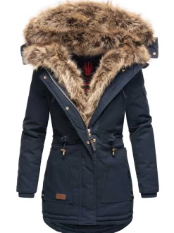 Navahoo Damen Winterjacke - Daria in blau