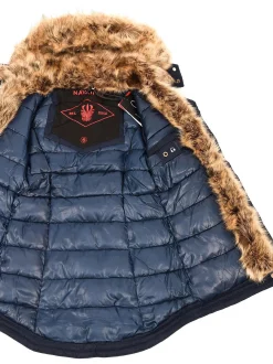 Navahoo Damen Winterjacke - Daria in blau