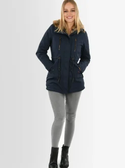 Navahoo Damen Winterjacke - Diamond in blau
