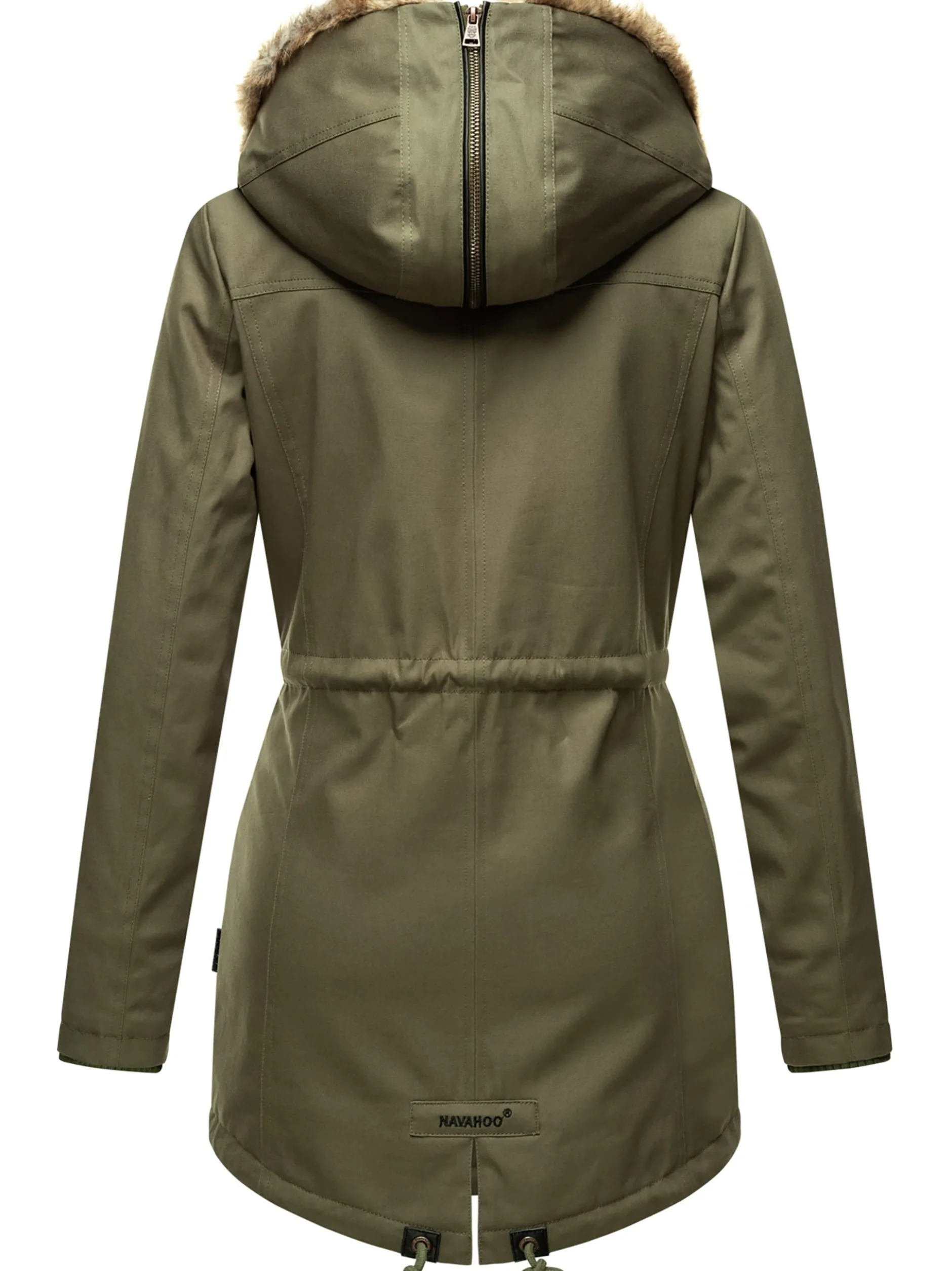 Navahoo Damen Winterjacke - Diamond in grün
