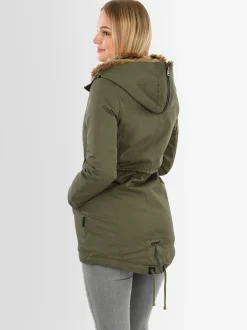 Navahoo Damen Winterjacke - Diamond in grün