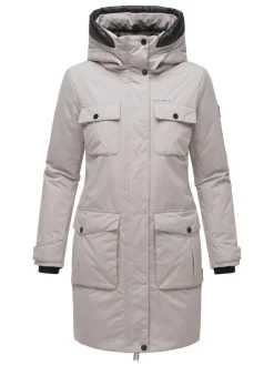 Navahoo Damen Winterjacke - Eissturm 14 in kitt