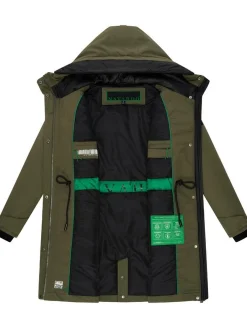 Navahoo Damen Winterjacke - Eissturm 14 in oliv