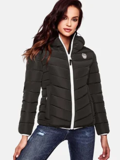 Navahoo Damen Winterjacke - Elva in schwarz