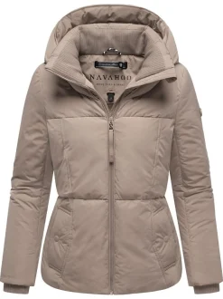 Navahoo Damen Winterjacke - Flüsterfee 14 in taupe