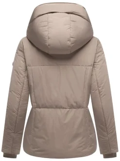 Navahoo Damen Winterjacke - Flüsterfee 14 in taupe