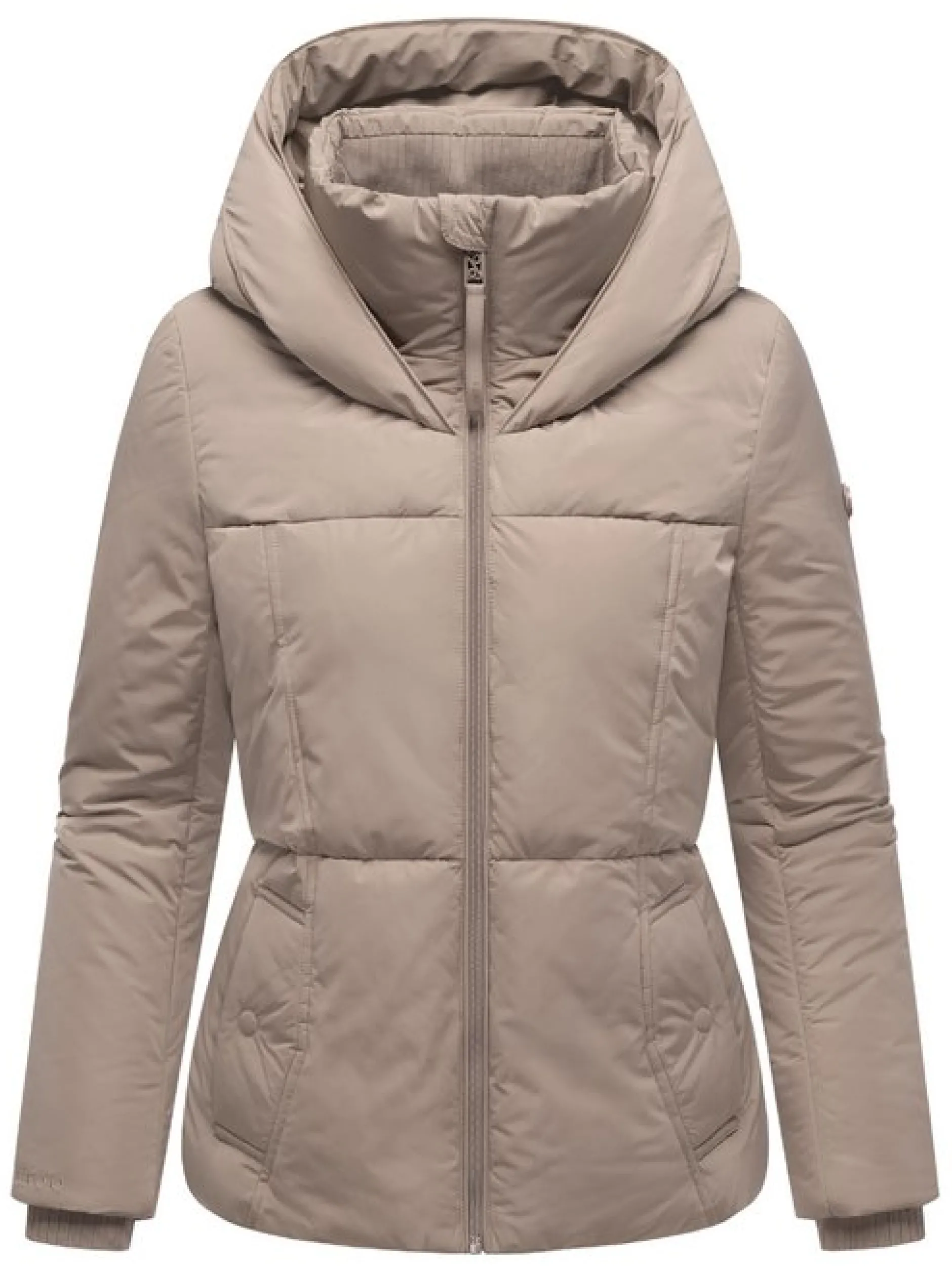 Navahoo Damen Winterjacke - Flüsterfee 14 in taupe