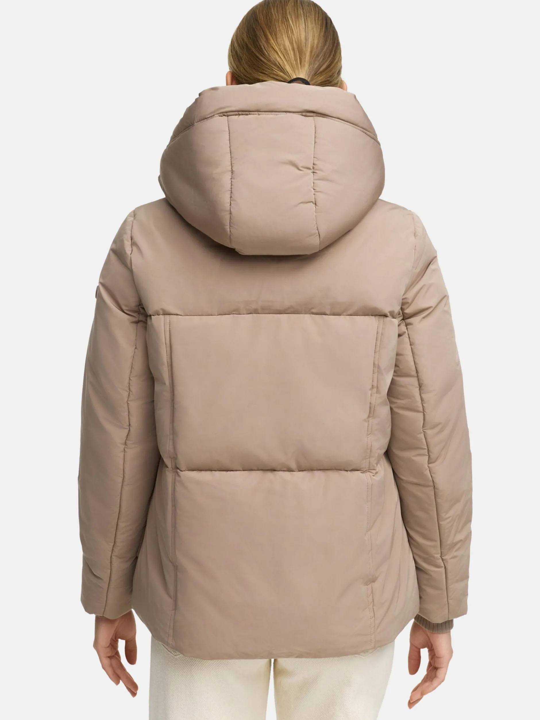 Navahoo Damen Winterjacke - Flüsterfee 14 in taupe