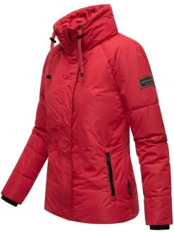 Navahoo Damen Winterjacke - Frostii XIV in rot
