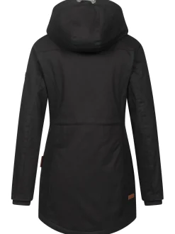 Navahoo Damen Winterjacke - Ireliaa in schwarz