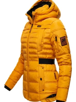Navahoo Damen Winterjacke - Melikaa in gelb