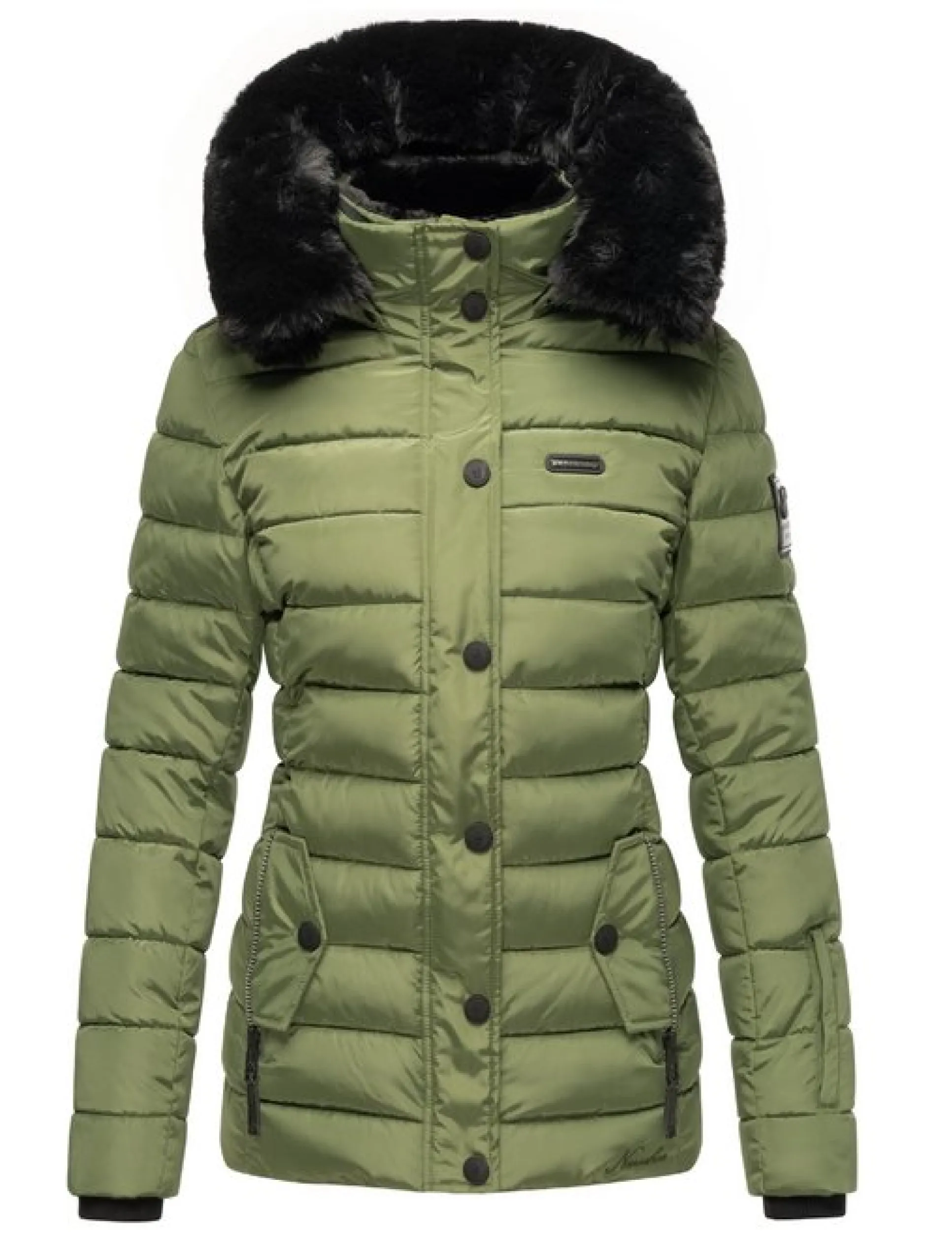 Navahoo Damen Winterjacke - Milianaa in oliv
