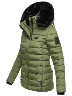 Navahoo Damen Winterjacke - Milianaa in oliv