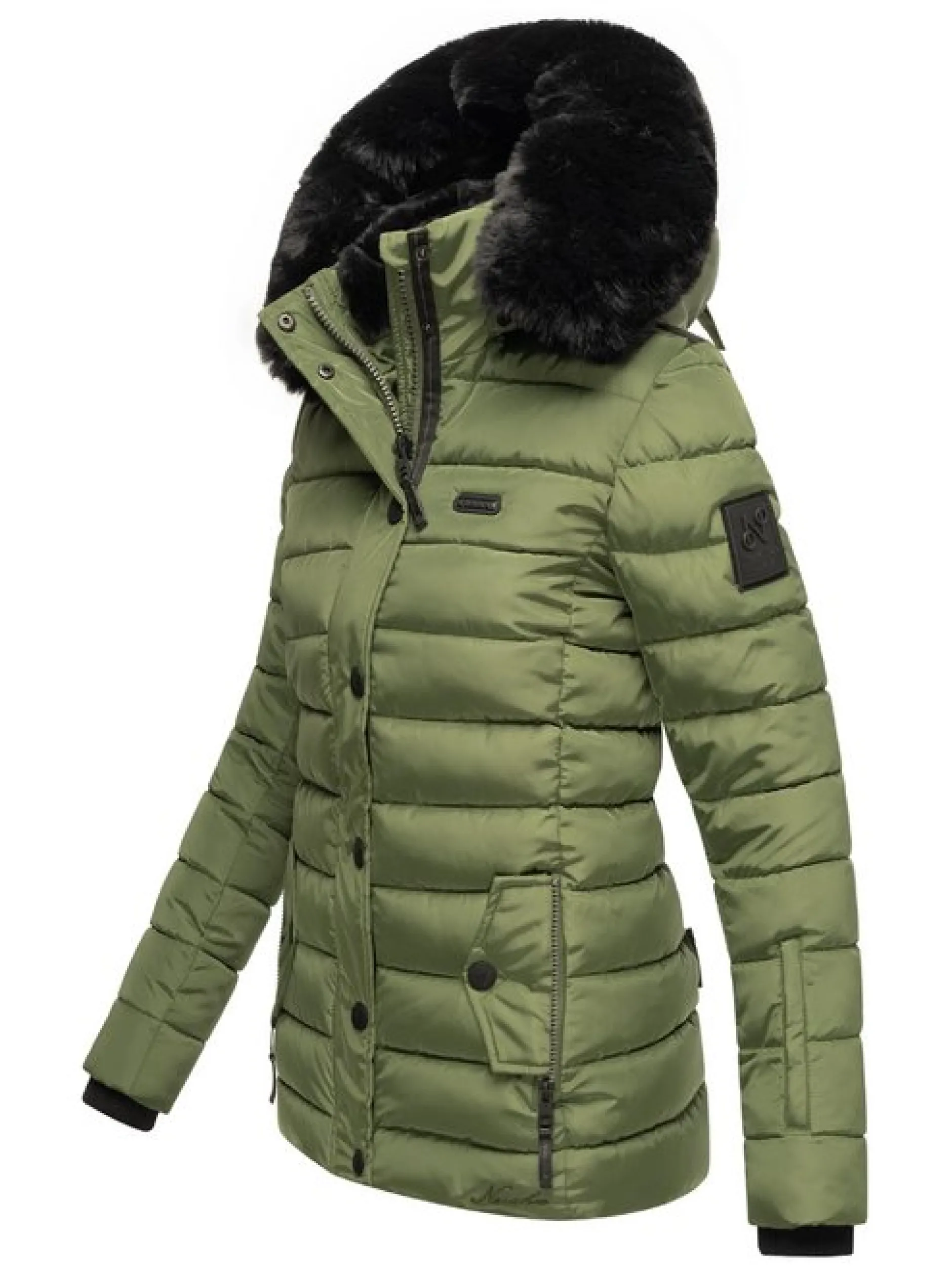 Navahoo Damen Winterjacke - Milianaa in oliv
