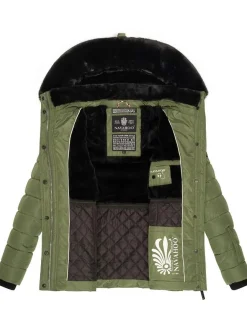 Navahoo Damen Winterjacke - Milianaa in oliv