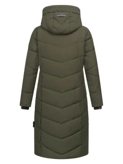 Navahoo Damen Winterjacke - Schmatzibär in oliv