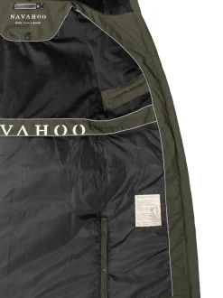 Navahoo Damen Winterjacke - Schmatzibär in oliv