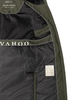 Navahoo Damen Winterjacke - Schmatzibär in oliv