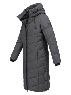 Navahoo Damen Winterjacke - Schmatzibär in anthrazit