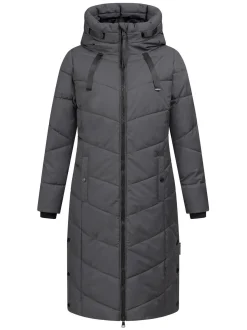 Navahoo Damen Winterjacke - Schmatzibär in anthrazit