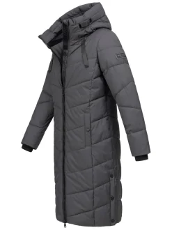 Navahoo Damen Winterjacke - Schmatzibär in anthrazit