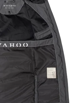 Navahoo Damen Winterjacke - Schmatzibär in anthrazit