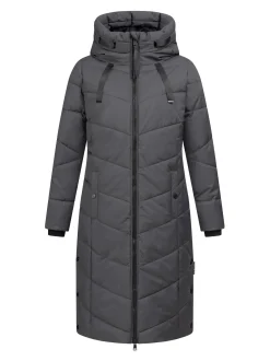 Navahoo Damen Winterjacke - Schmatzibär in anthrazit