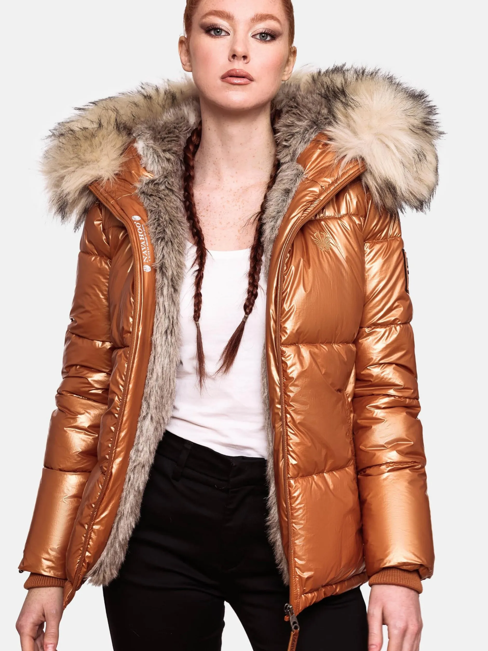 Navahoo Damen Winterjacke - Tikunaa in terra
