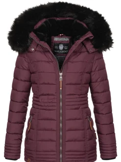 Navahoo Damen Winterjacke - Umay Pri in rot