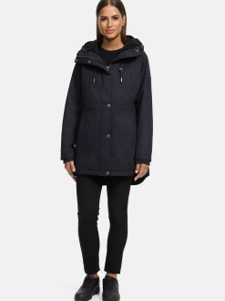 Navahoo Damen Winterjacke - Winterfunke in blau
