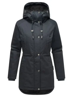 Navahoo Damen Winterjacke - Winterfunke in blau