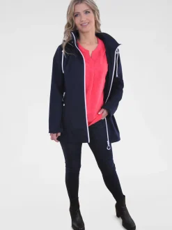 Navigazione Damen Jacke in blau