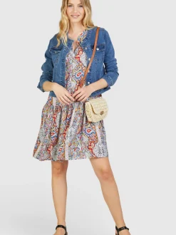 Navigazione Damen Jacke in denim