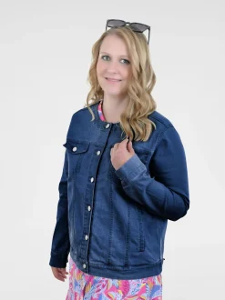 Navigazione Damen Jeansjacke in denim
